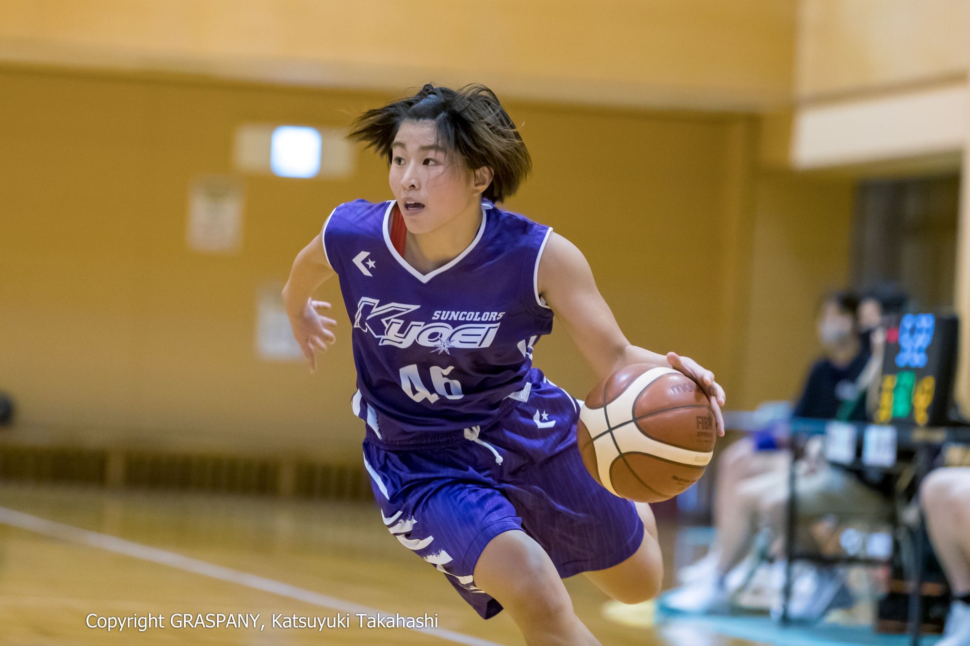 バスケットボール撮影